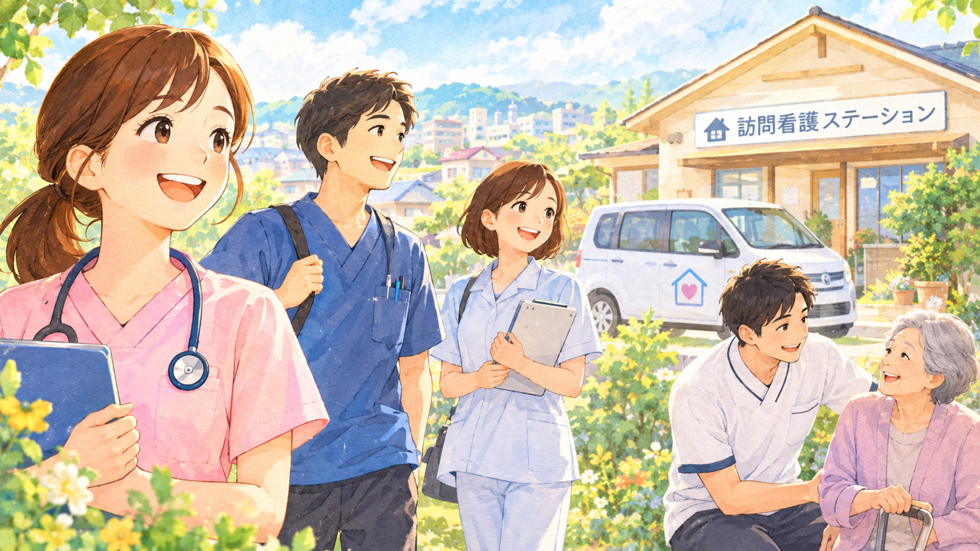 訪問看護の看護師の給料の平均は？月収の目安と給与に差がつく理由
